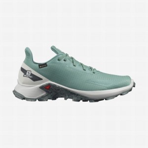 Salomon ALPHACROSS BLAST GTX Turquesa | 5364IWVSC