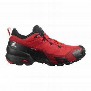 Salomon CROSS HIKE GORE-TEX Negras Rojas Naranjas | 3809ILDHJ