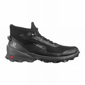 Salomon CROSS OVER CHUKKA GORE-TEX Negras | 6425IGKDB