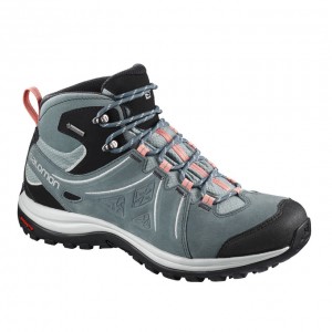 Salomon ELLIPSE 2 MID LTR GTX W Turquesa Claro Negras | 4120ZYJXG