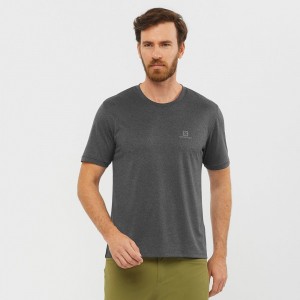 Salomon EXPLORE M Corta Sleeve Gris | 8026GBJZY