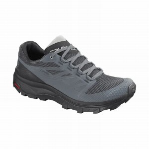 Salomon OUTLINE GORE-TEX Azules Oscuro Negras | 4036RALJX