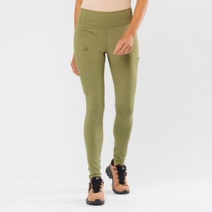 Salomon OUTLINE TIGHTS Verde Oliva | 6981ABPHR