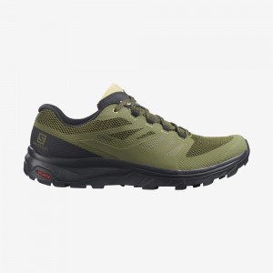 Salomon OUTLINE WIDE GORE-TEX Verde Oliva Verde | 2841CRUZV