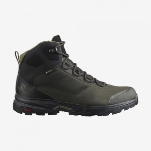 Salomon OUTWARD GORE-TEX Verde Oliva Verde | 0315HGISR