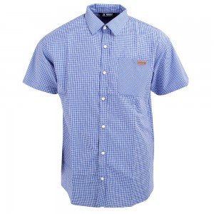 Salomon OXFORD SS SHIRT M Azul Marino | 4620YXNHZ