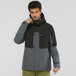 Salomon POWDERSTASH M Ski Gris Negras | 2841WKJCY