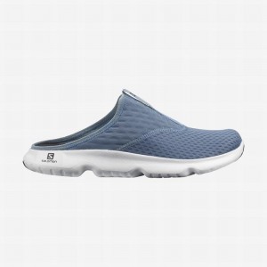 Salomon REELAX SLIDE 5.0 Azules Blancas | 9568BPACO