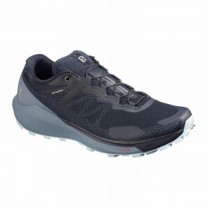 Salomon SENSE RIDE 3 W Azul Marino Gris | 5231HNEZU