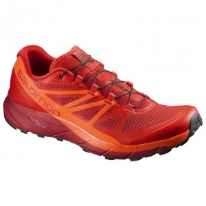 Salomon SENSE RIDE Rojas Oscuro Naranjas | 4307MEIZK