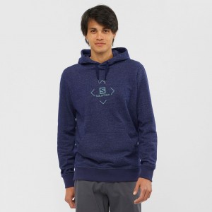 Salomon SHIFT HOODIE M Azul Marino | 1385EDKWQ