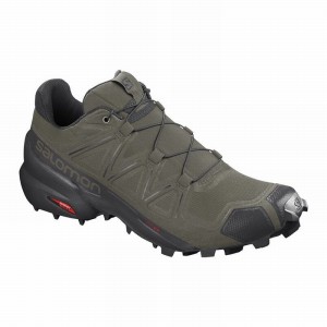 Salomon SPEEDCROSS 5 WIDE Moradas Negras | 4251XBNCF