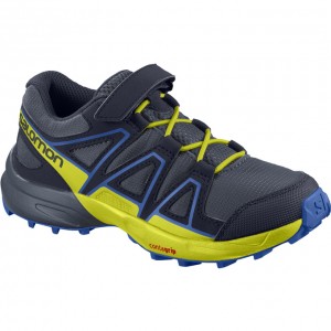 Salomon SPEEDCROSS BUNGEE K Azul Marino Amarillo | 2530RZBWK