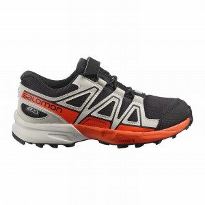 Salomon SPEEDCROSS CLIMASALOMON WATERPROOF Negras Rosas | 0437MJCYD