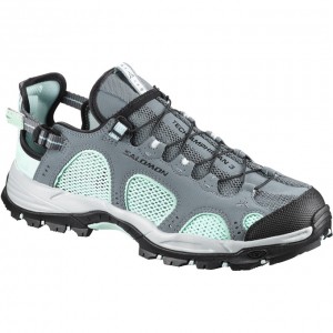 Salomon TECHAMPHIBIAN 3 W Turquesa Claro Gris | 4360NWJLS