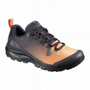 Salomon VAYA GORE-TEX Negras Naranjas | 1078GELYQ