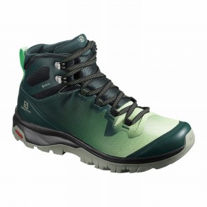 Salomon VAYA MID GORE-TEX Verde Gris | 0942XLACK