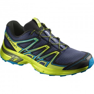 Salomon WINGS FLYTE 2 Azul Marino Amarillo | 1837JNTMC