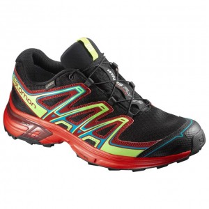 Salomon WINGS FLYTE 2 GTX Negras Rojas Oscuro | 5678YNLIE