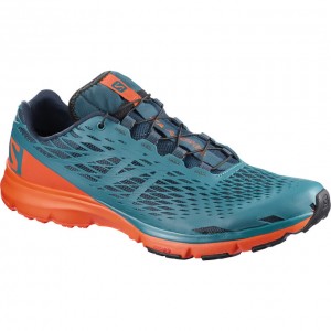 Salomon XA AMPHIB Azules Naranjas | 6951KXWQR