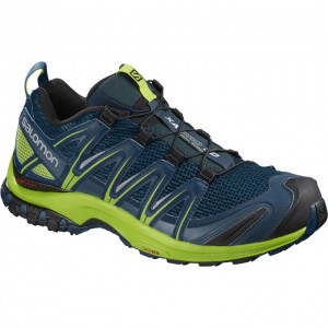 Salomon XA PRO 3D Azules Oscuro Verde | 4716SHRDE