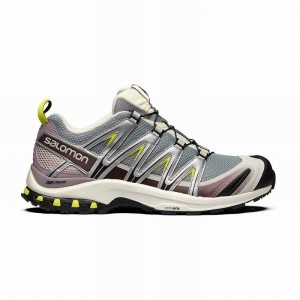 Salomon XA PRO 3D Plateadas Verde Claro | 4956XKLGA