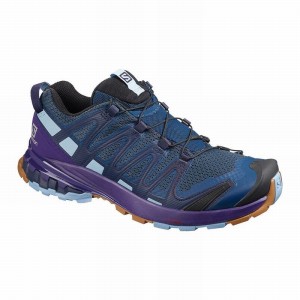 Salomon XA PRO 3D V8 Azul Marino Moradas Indigo | 0215ISOWY