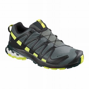 Salomon XA PRO 3D V8 GORE-TEX Negras Verde Claro | 5316BYICD