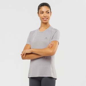 Salomon XA W Corta Sleeve Gris | 1706IEBPV