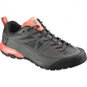 Salomon X ALP SPRY W Coral Gris Negras | 8156COXYP