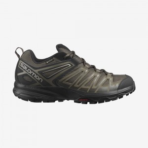 Salomon X CREST GORE-TEX Marrones | 9567CBINE