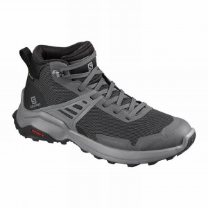 Salomon X RAISE MID GORE-TEX Azules Oscuro Negras | 0691EAHQU