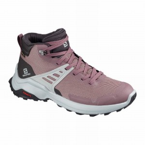 Salomon X RAISE MID GORE-TEX Burdeos | 2148YWIGH