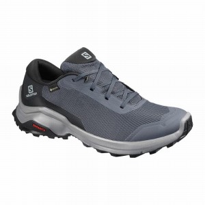 Salomon X REVEAL GORE-TEX Azules Oscuro Negras | 0126AJCUQ