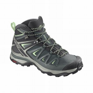 Salomon X ULTRA 3 MID GORE-TEX Verde | 8532REQFG