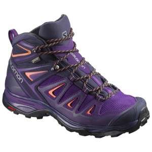 Salomon X ULTRA 3 MID GTX W Moradas | 0695JHPYC