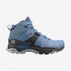 Salomon X ULTRA 4 MID GTX Azules Negras | 4215DSOQG