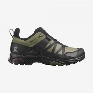 Salomon X ULTRA 4 WIDE GORE-TEX Verde | 8059VFGOT