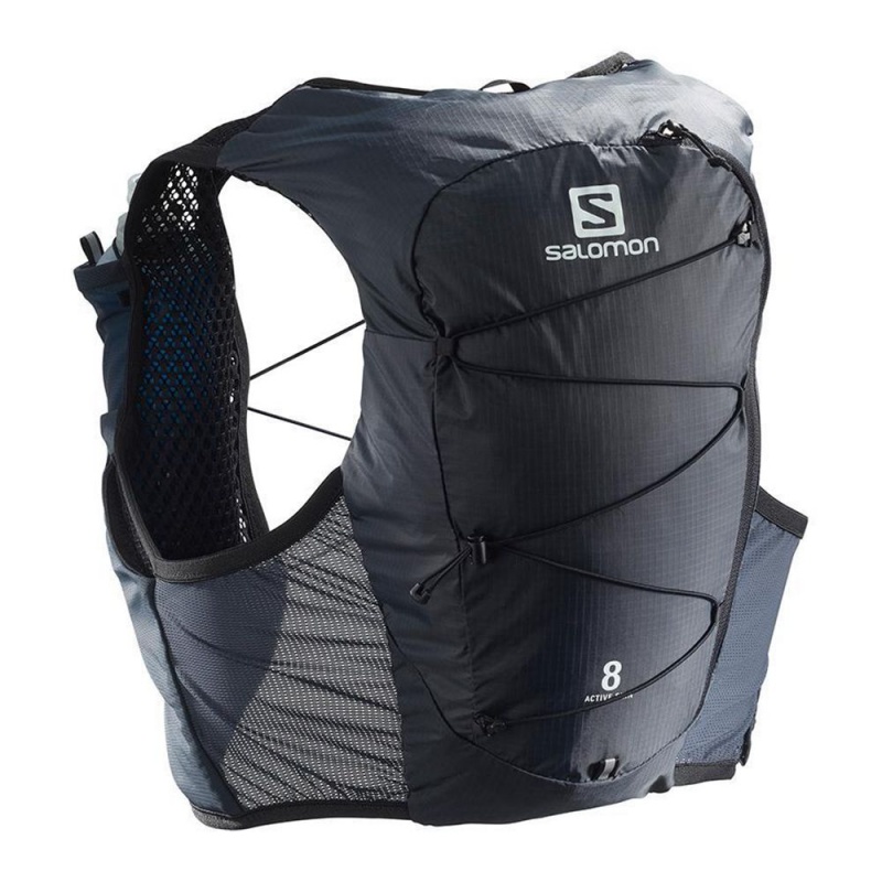 Salomon ACTIVE SKIN 8 SET HYDRATION PACK Negras | 6543UHBMP