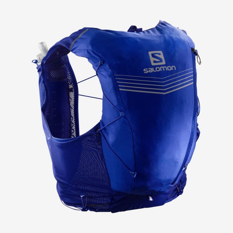 Salomon ADV SKIN 12 SET HYDRATION PACK Azules | 5730MANUL