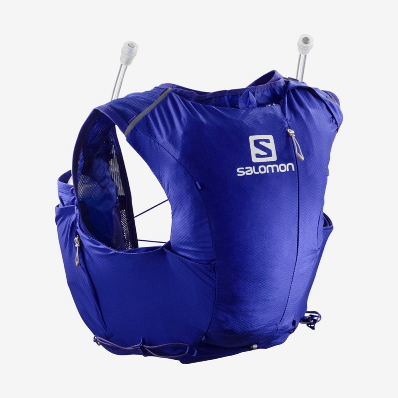 Salomon ADV SKIN 8 SET HYDRATION PACK Azules | 5190BSROJ