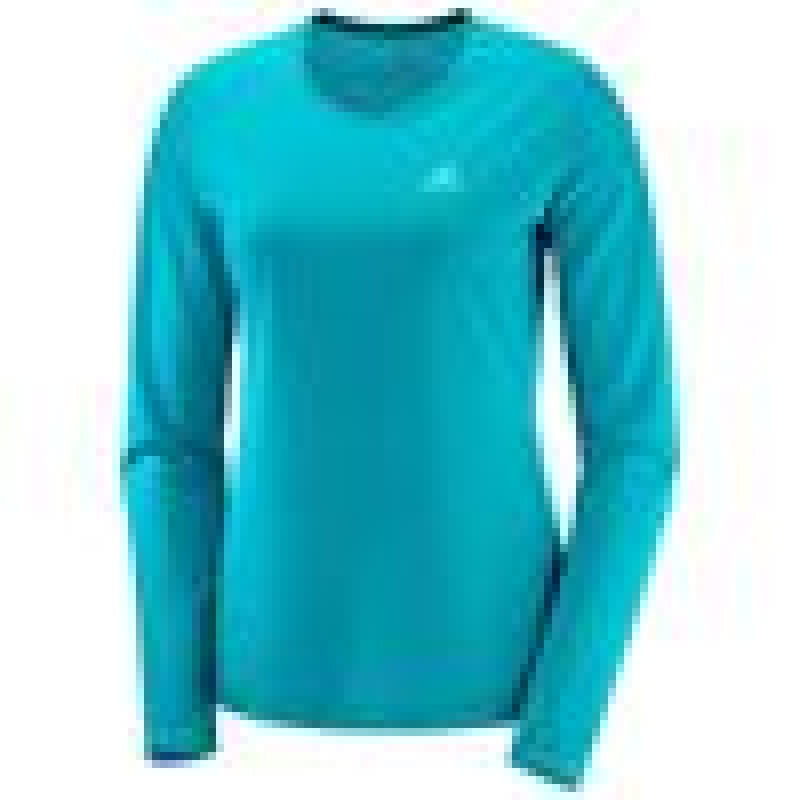 Salomon AGILE LS W Long Sleeve Azules | 7631NZCEB