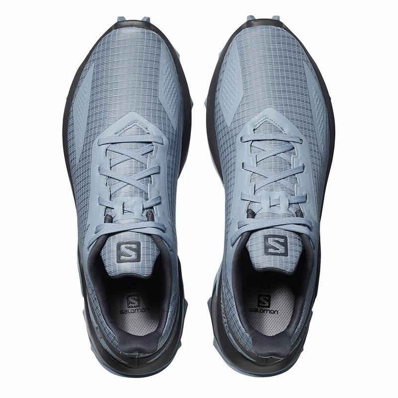 Salomon ALPHACROSS BLAST Gris Azules Gris Azules | 4082HXIJM