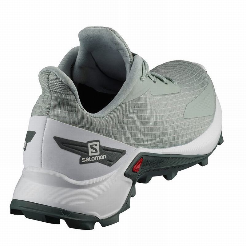 Salomon ALPHACROSS BLAST Turquesa Claro Gris Blancas | 0324JRCDP