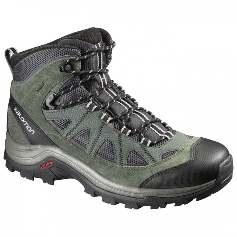 Salomon AUTHENTIC LTR GTX Verde Oliva Negras | 1342YAGKR