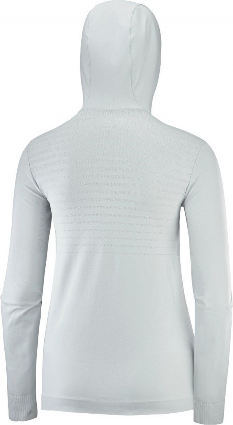 Salomon COMET SEAMLESS HOODIE Azur | 2710BWAJI