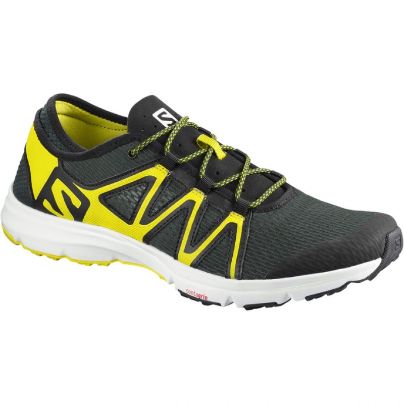 Salomon CROSSAMPHIBIAN SWIFT Negras Amarillo | 8041DJXZS