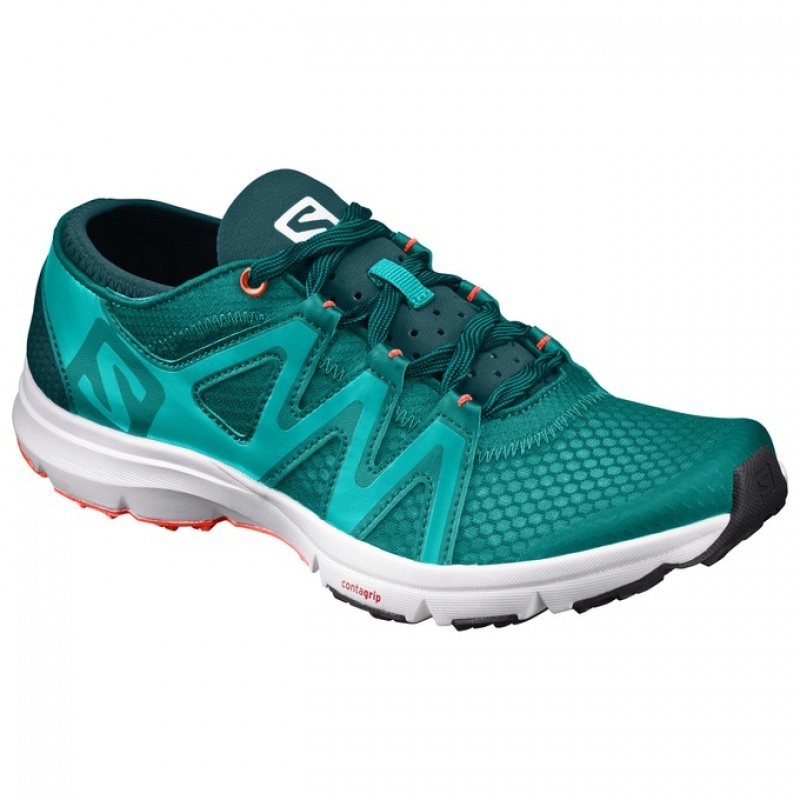 Salomon CROSSAMPHIBIAN SWIFT W Turquesa | 5710AHZIP