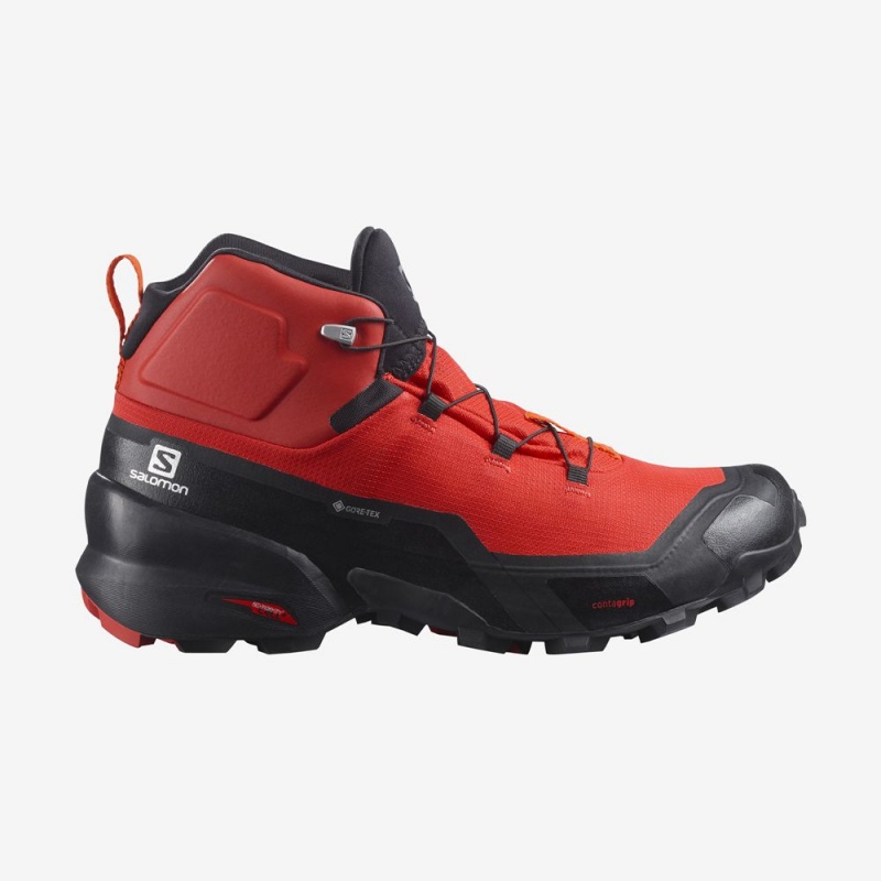 Salomon CROSS HIKE MID GORE-TEX Naranjas | 3908UHQEJ