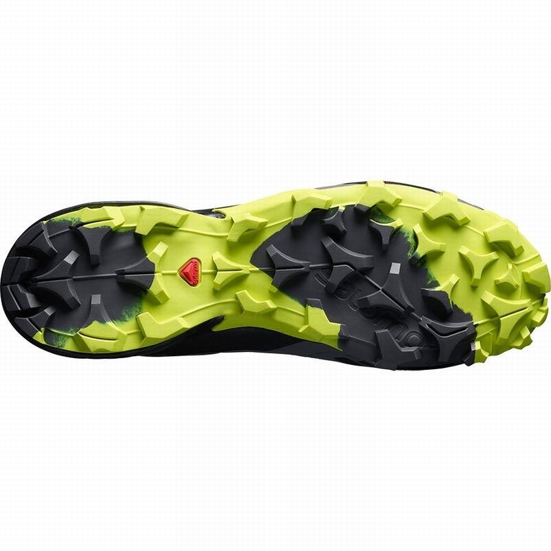 Salomon CROSS HIKE MID GORE-TEX Negras Verde Claro | 2738VAOKZ